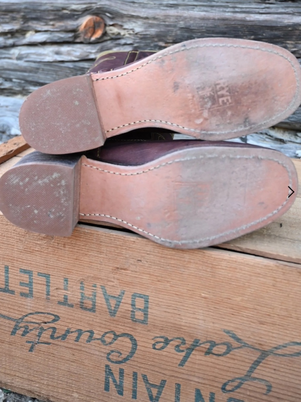 Frye Campus Boots with Embroidered Steer - Picture 5 of 5